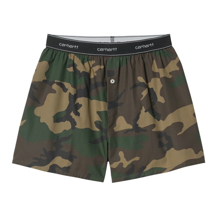 Carhartt WIP - Cotton Script Boxers - CAMO LAUREL / Camouflage - Undertøj