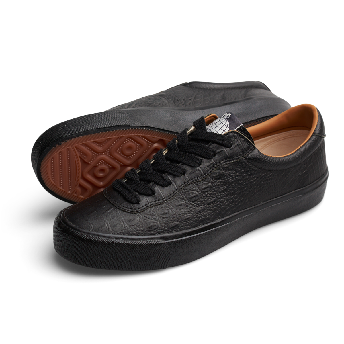 Last Resort - VM001 Croc Lo - BLACK / BLACK / Sort - Sko