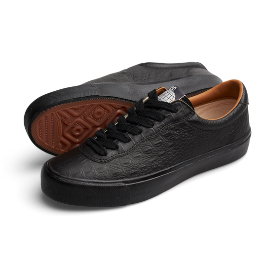 Last Resort - VM001 Croc Lo - BLACK / BLACK / Sort - Sko