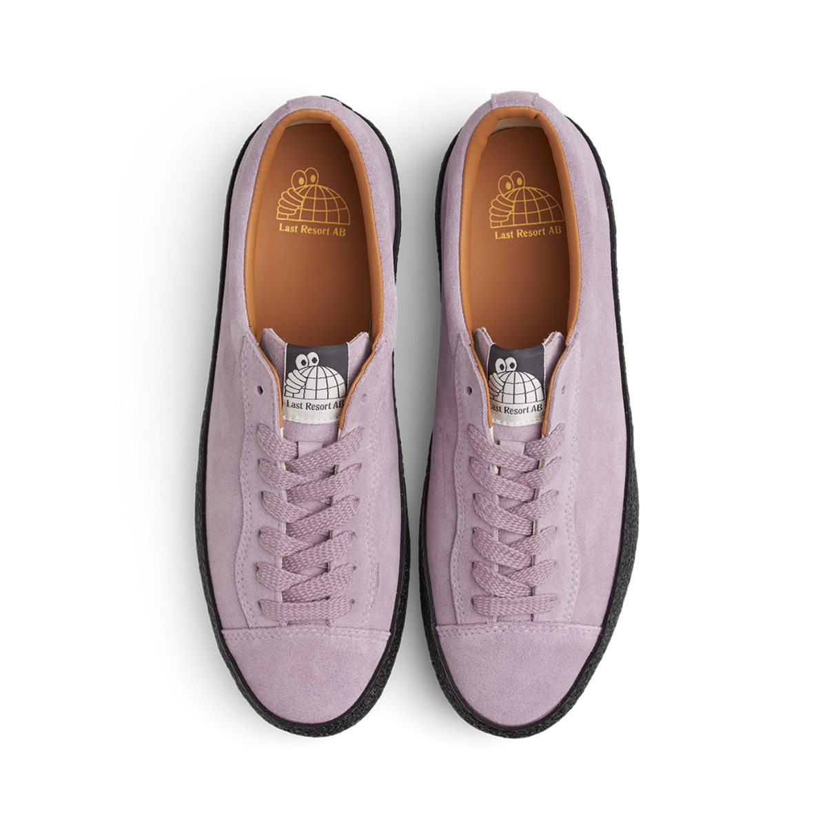 Last Resort - VM002 Suede Lo - LILAC / BLACK / Lilla - Sko