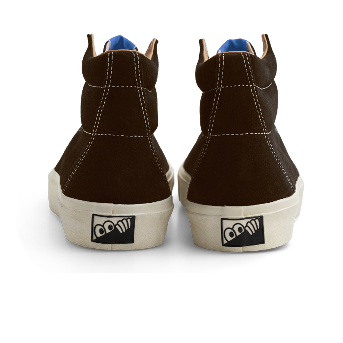 Last Resort - VM003 Suede Hi - CHOC BROWN / WHITE / Brun - Sko