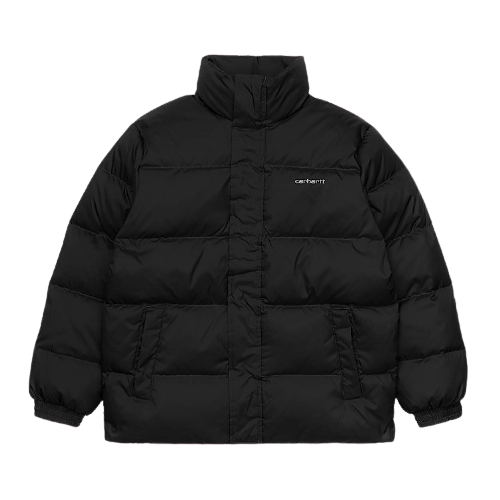 Carhartt WIP - Danville Jacket - BLACK / WHITE / Sort - Jakker