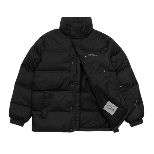 Carhartt WIP - Danville Jacket - BLACK / WHITE / Sort - Jakker