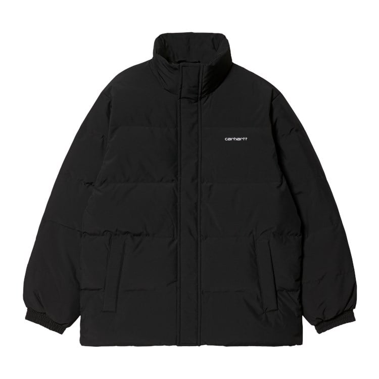 Carhartt WIP - Danville Jacket - BLACK / WHITE / Sort - Jakker