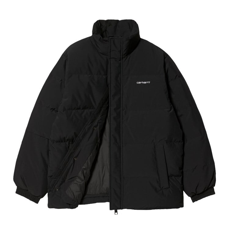 Carhartt WIP - Danville Jacket - BLACK / WHITE / Sort - Jakker