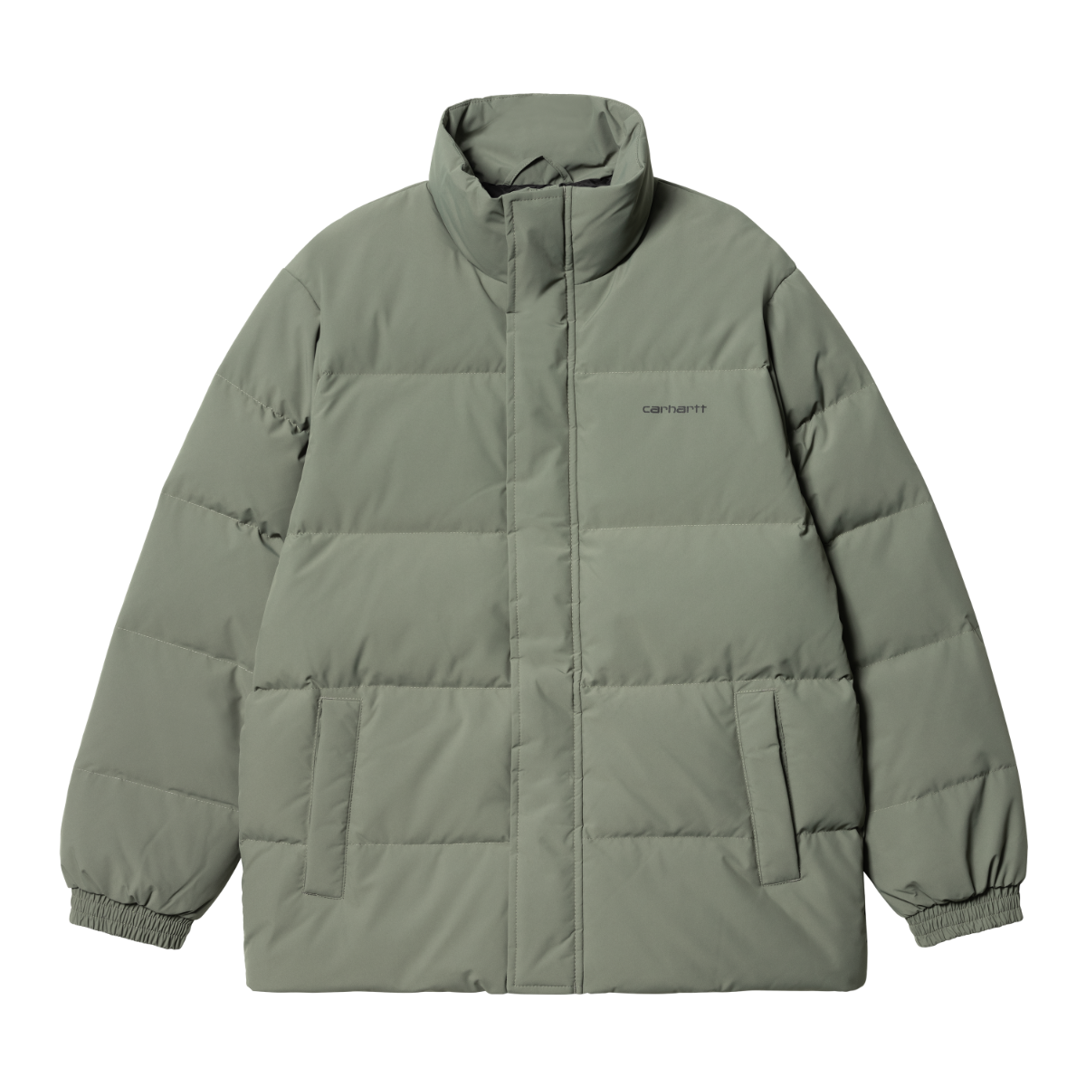 Carhartt WIP - Danville Jacket - SMOKE GREEN / BLACK / Grøn - Jakker