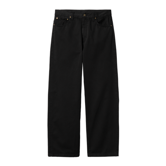 Carhartt WIP - Derby Pant - black garment dyed - Herre > Bukser