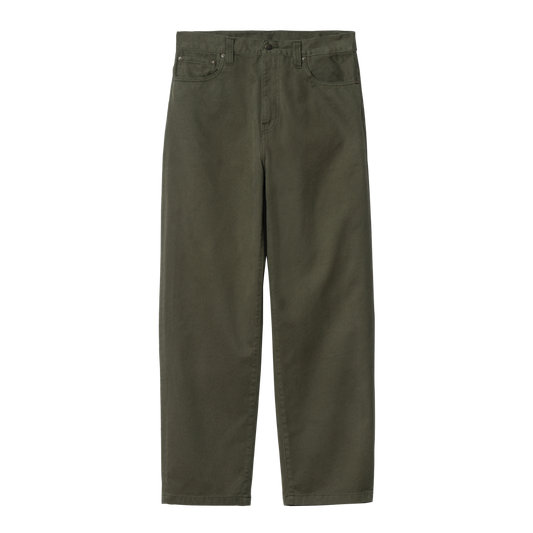 Carhartt WIP - Derby Pant - PLANT RINSED / Grøn - Bukser