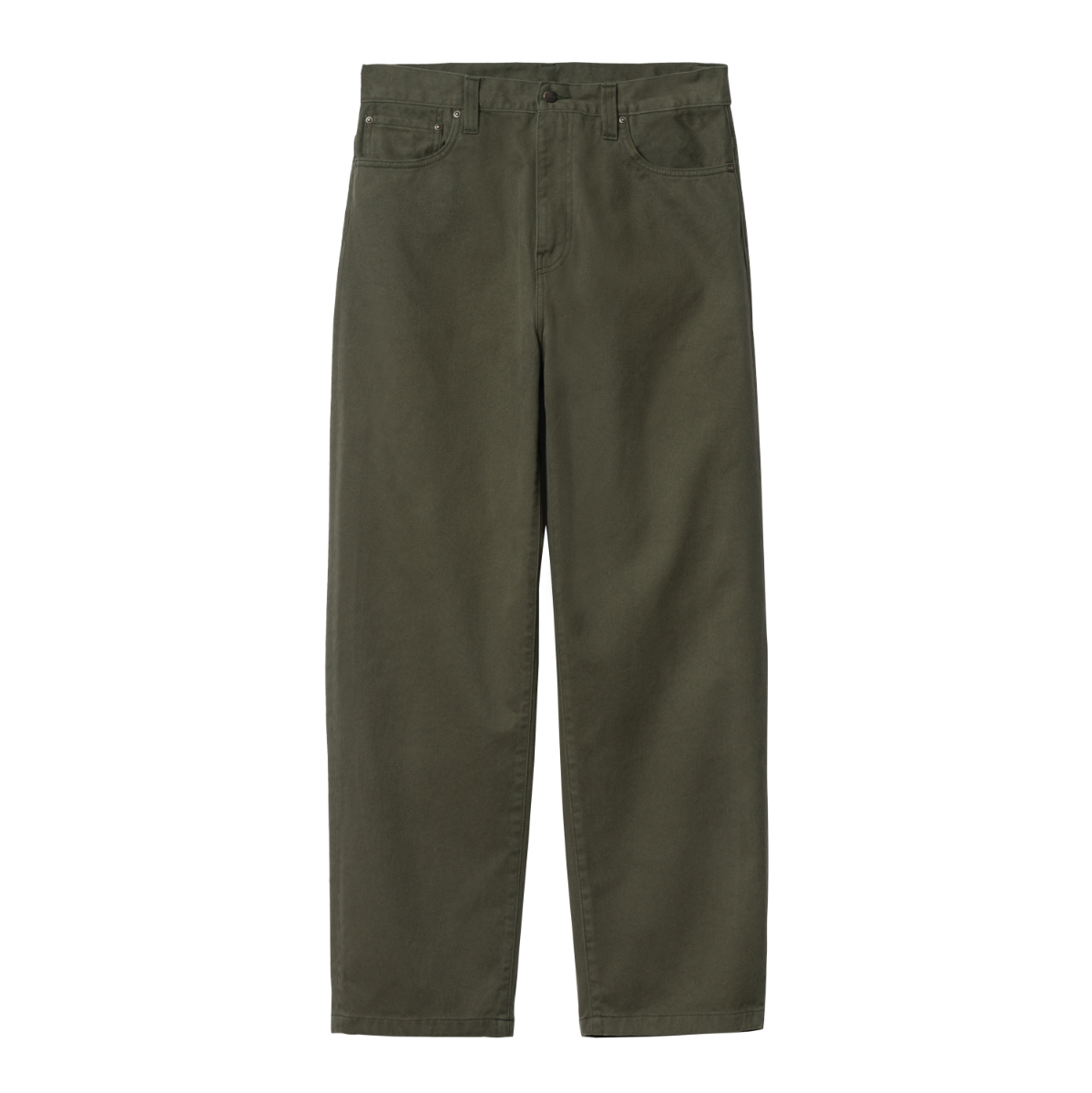 Carhartt WIP - Derby Pant - PLANT RINSED / Grøn - Bukser