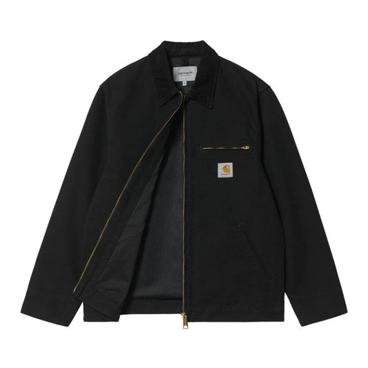 Carhartt WIP - Detroit Jacket (Summer) - BLACK / BLACK / Sort - Jakker