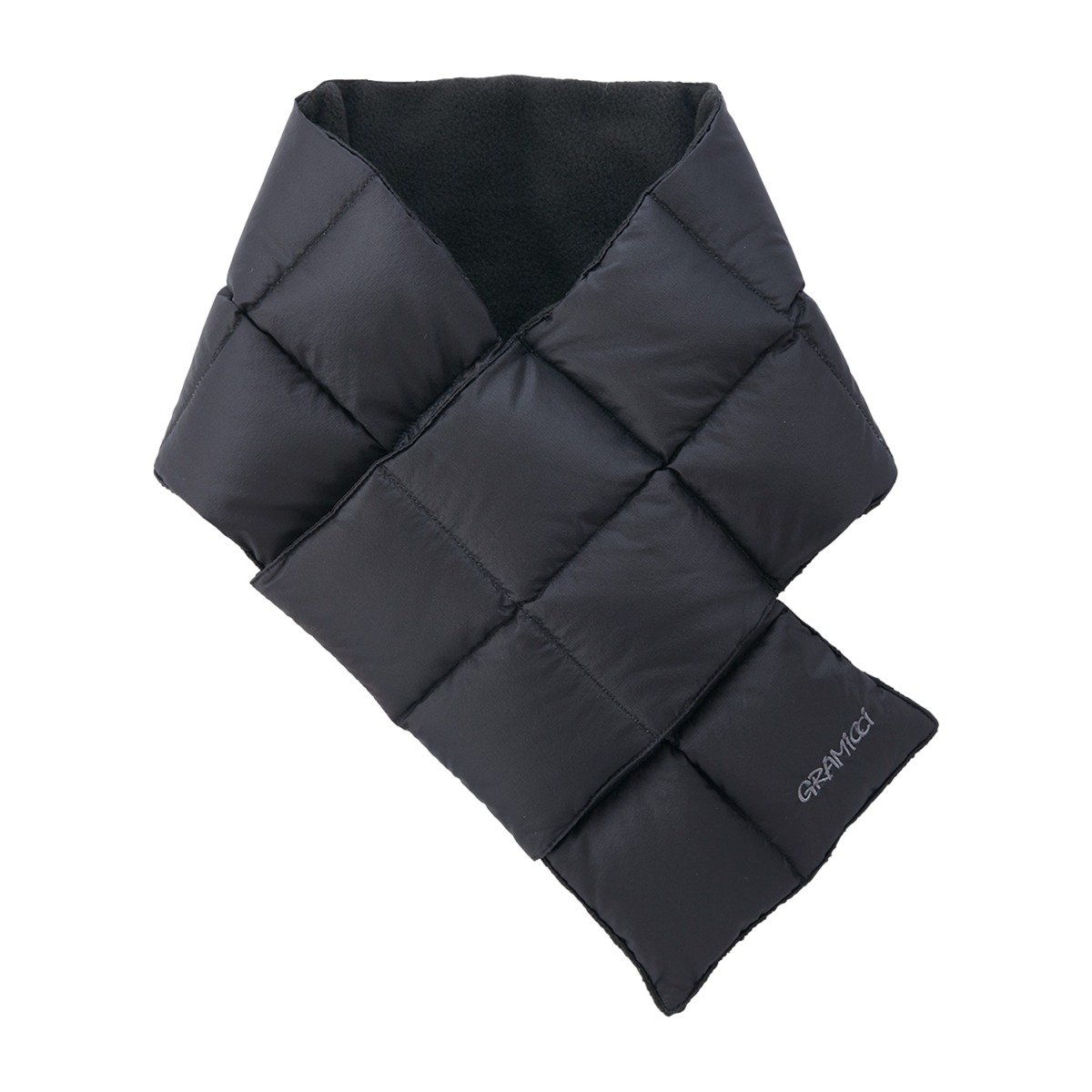 Gramicci - Down Scarf - BLACK / Sort - Accessories