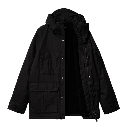 Carhartt WIP - Haste Jacket - BLACK / Sort - Jakker