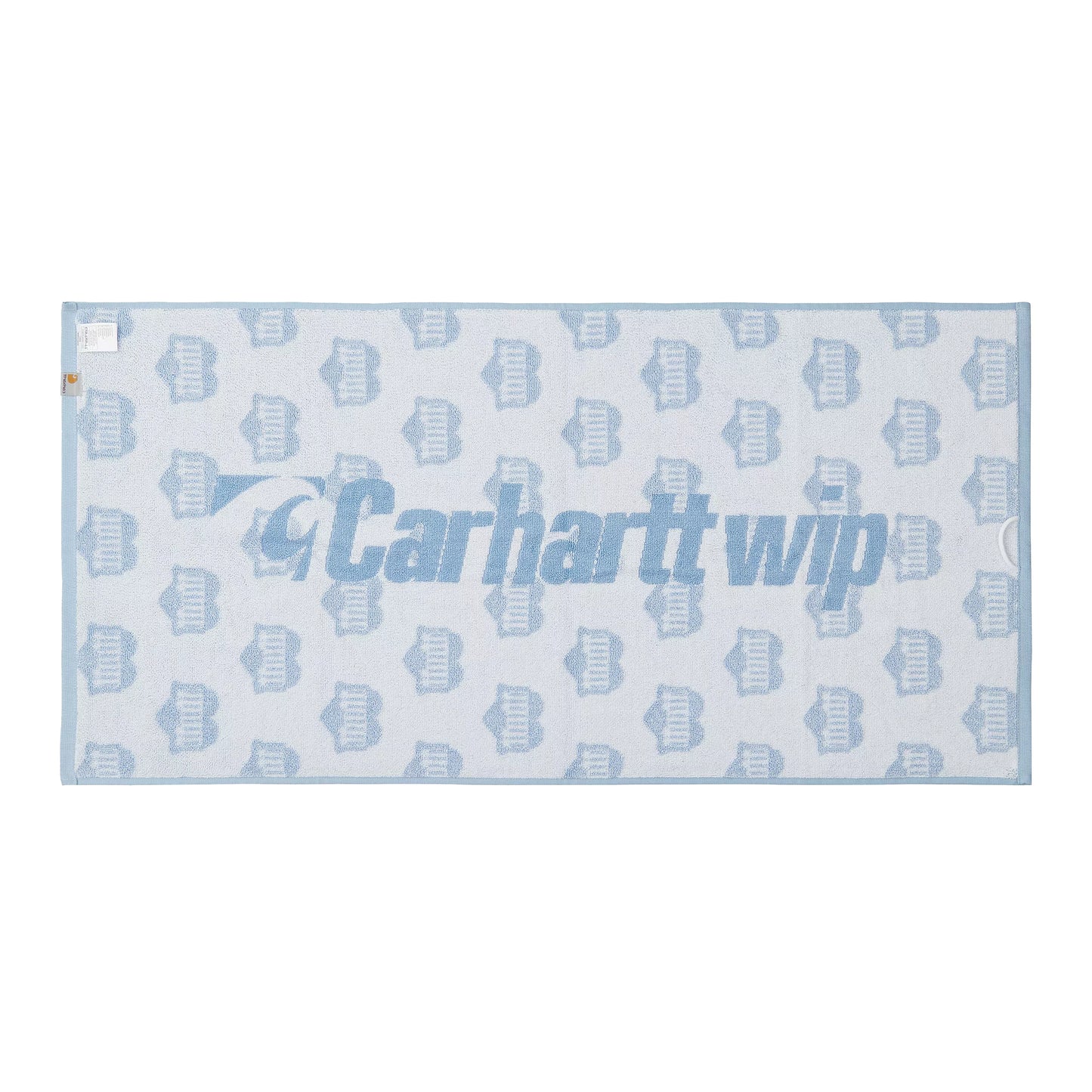 Carhartt WIP - Heart Train Sport Towel - BLUEBIRD / WHITE / Blå - Accessories