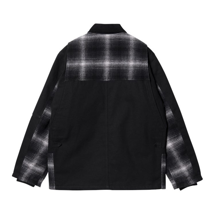 Carhartt WIP - Highland Jacket - BLACK/CHECK / Sort - Jakker