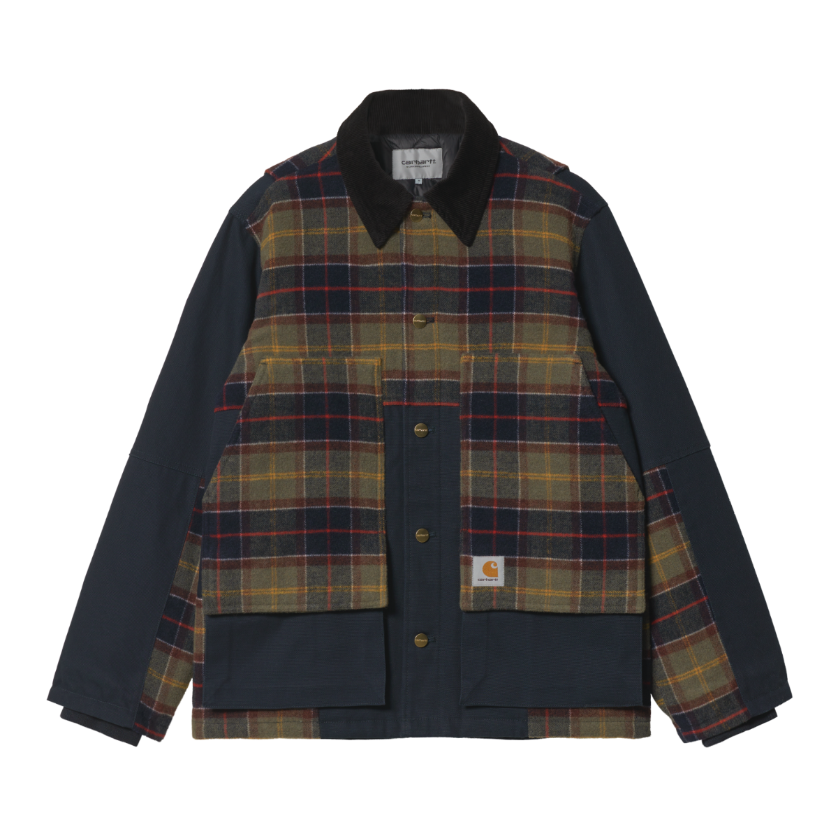 Carhartt WIP - Highland Jacket - DARK NAVY / SEAWEED / Blå - Jakker