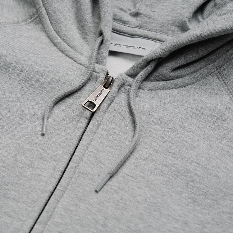 Hooded Chase Jacket Grey Heather