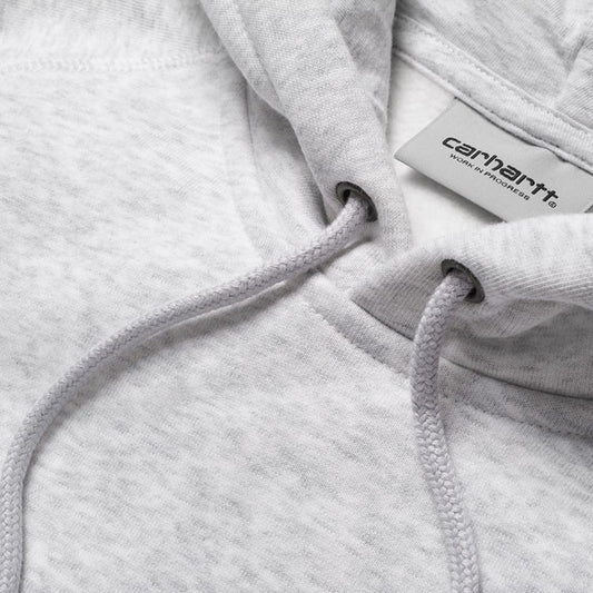 Carhartt WIP Hooded Chase Sweat Ash Heather