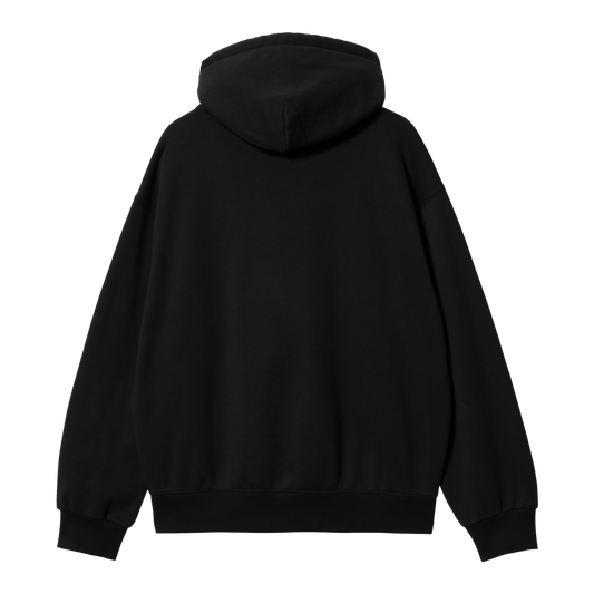 Carhartt WIP Hooded Heart Patch Sweat Black