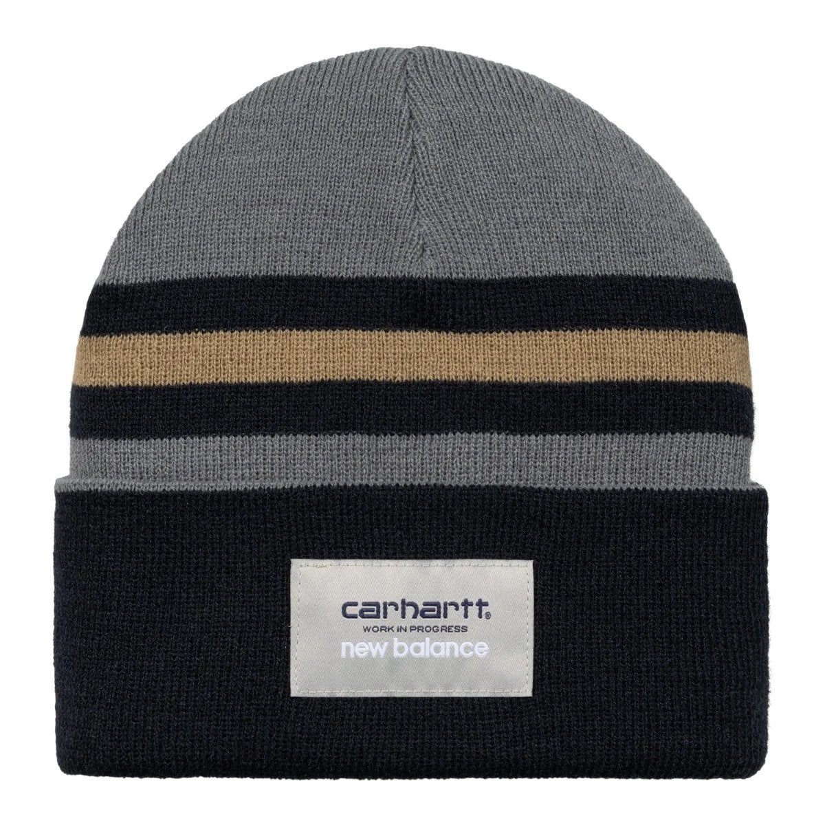 Carhartt WIP - New Balance Reversible Beanie - shiver / dark navy - Accessories > Huer