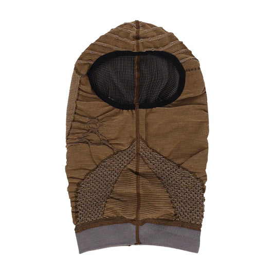 ROA Hiking Balaclava 3D Knit Grey / Brown