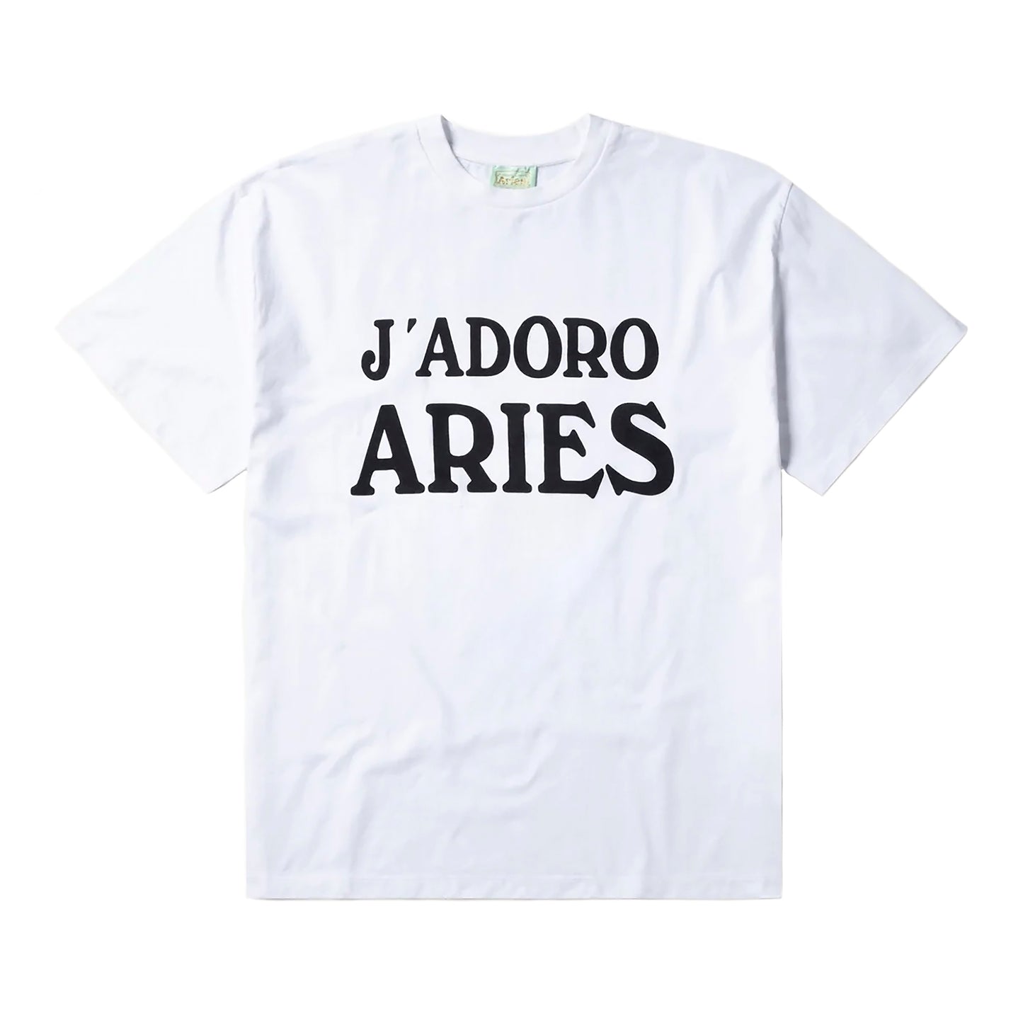 Aries - J'Adoro Aries SS Tee - white - Herre > T-Shirts