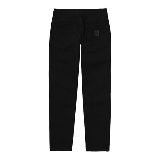 Carhartt WIP - Klondike Pant - BLACK RINSED / Sort - Bukser