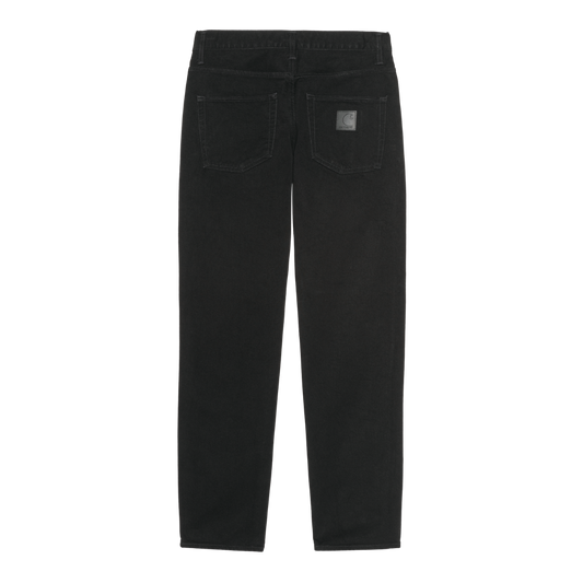 Carhartt WIP - Klondike Pant - BLACK ONE WASH / Sort - Bukser
