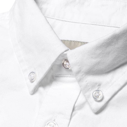 Carhartt WIP - L/S Button Down Pocket Shirt - WHITE / Hvid - Skjorter