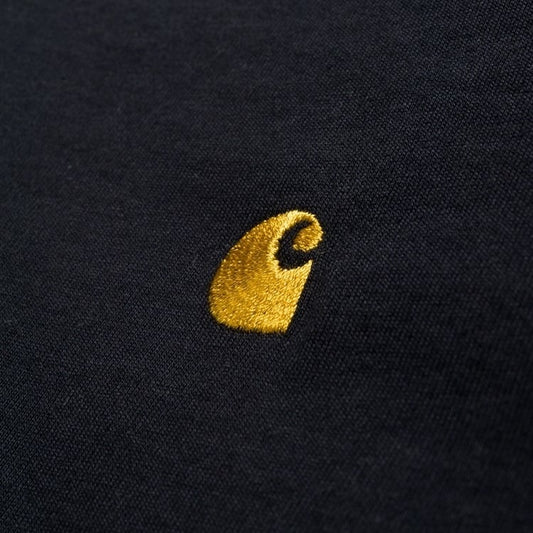 Carhartt WIP L/S Chase T-Shirt Dark Navy