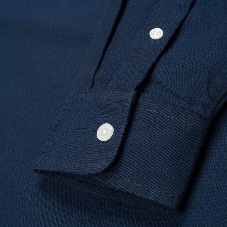 Carhartt L/S Dalton Shirt Dark Navy flannel skjorte