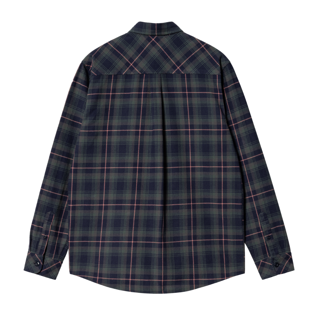 L/S Lermond Shirt Juniper / Dark Navy