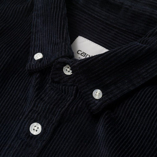 Carhartt WIP L/S Madison Cord Shirt Dark Navy