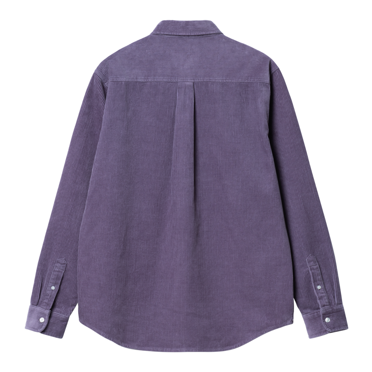 Carhartt WIP L/S Madison Cord Shirt Glassy Purple / Black