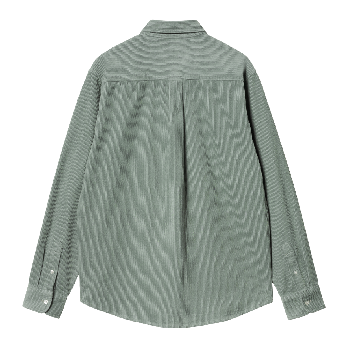 Carhartt WIP L/S Madison Cord Shirt Glassy Teal / Black