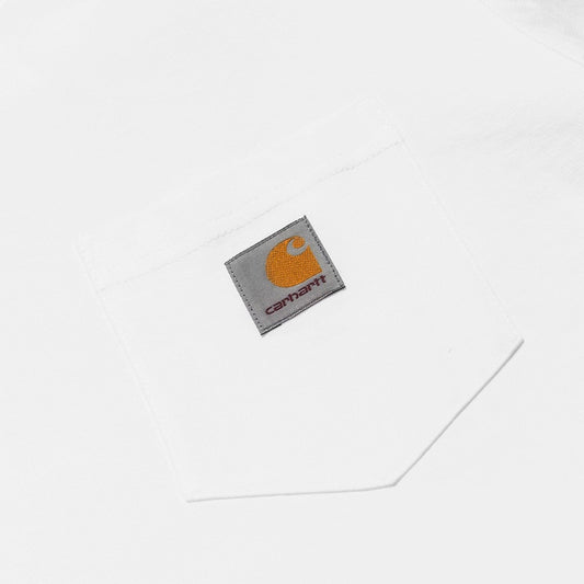 Carhartt WIP L/S Pocket T-Shirt White