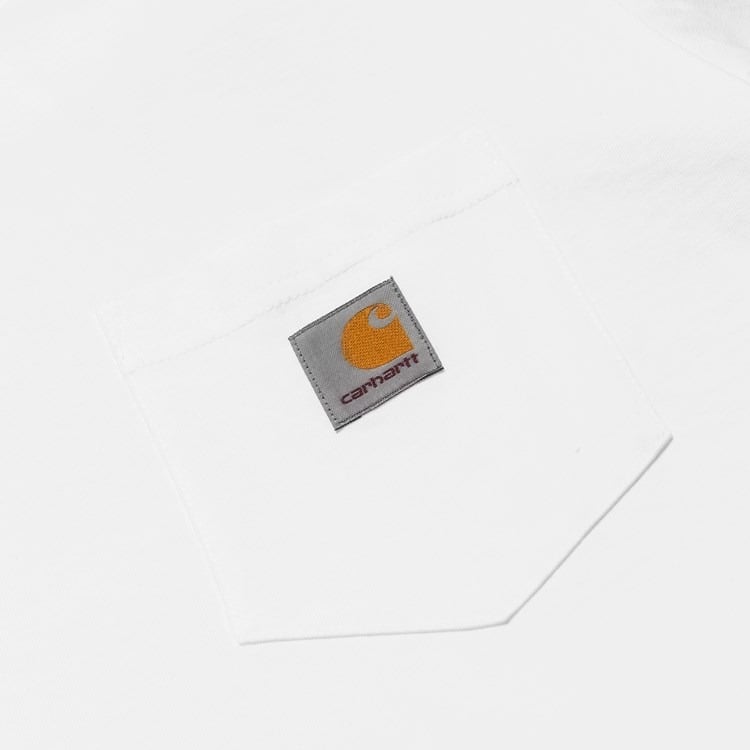 L/S Pocket T-Shirt White