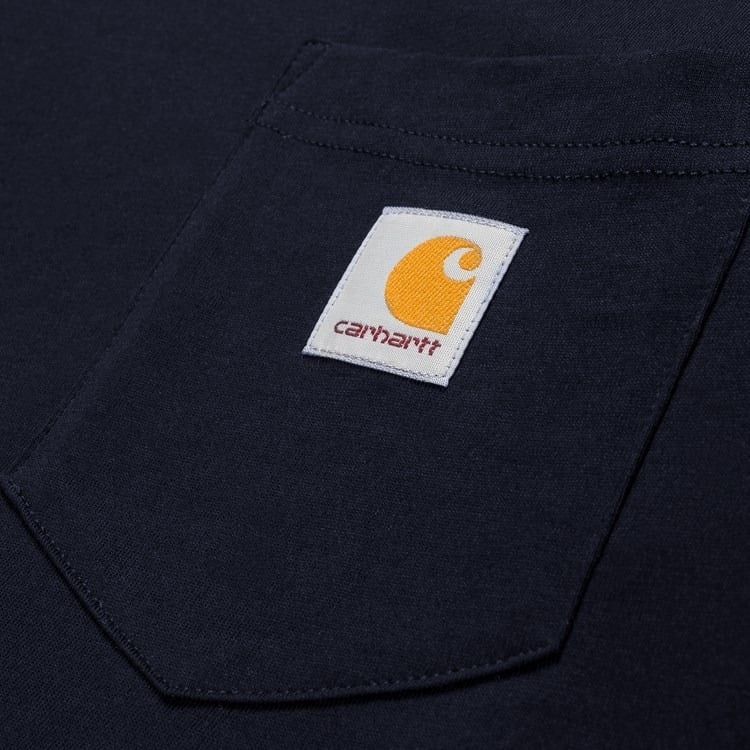 Carhartt WIP L/S Pocket T-Shirt Dark Navy