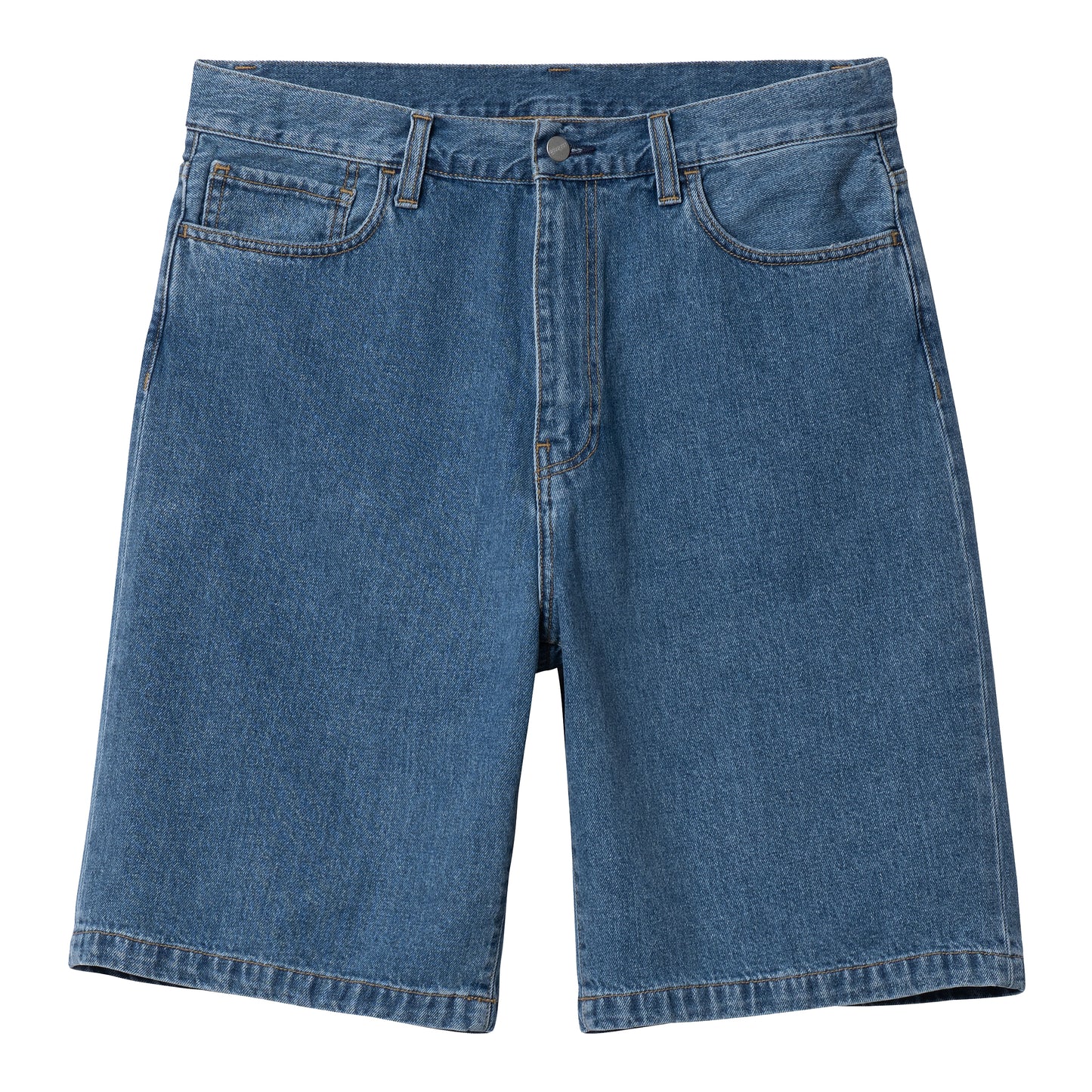 Carhartt WIP - Landon Short Robertson - BLUE HEAVY STONE WAS / Blå - Shorts