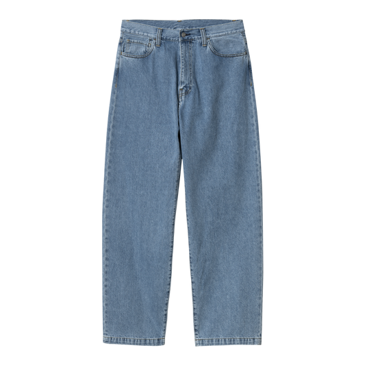 Carhartt WIP - Landon Pant Robertson - BLUE HEAVY STONE WAS / Blå - Bukser
