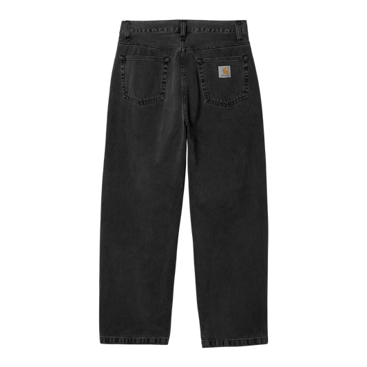 Carhartt WIP - Landon Pant Robertson - BLACK STONE WASHED / Sort - Bukser