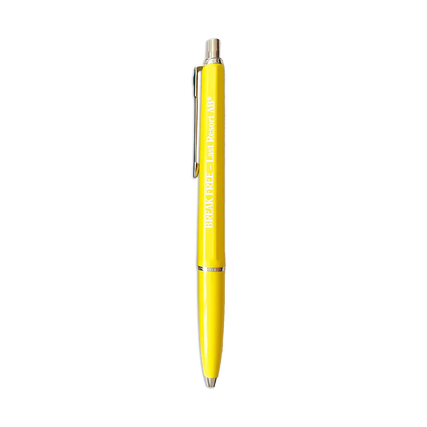 Last Resort - Ballograf Epoca Pen Yellow - YELLOW / Gul - Accessories