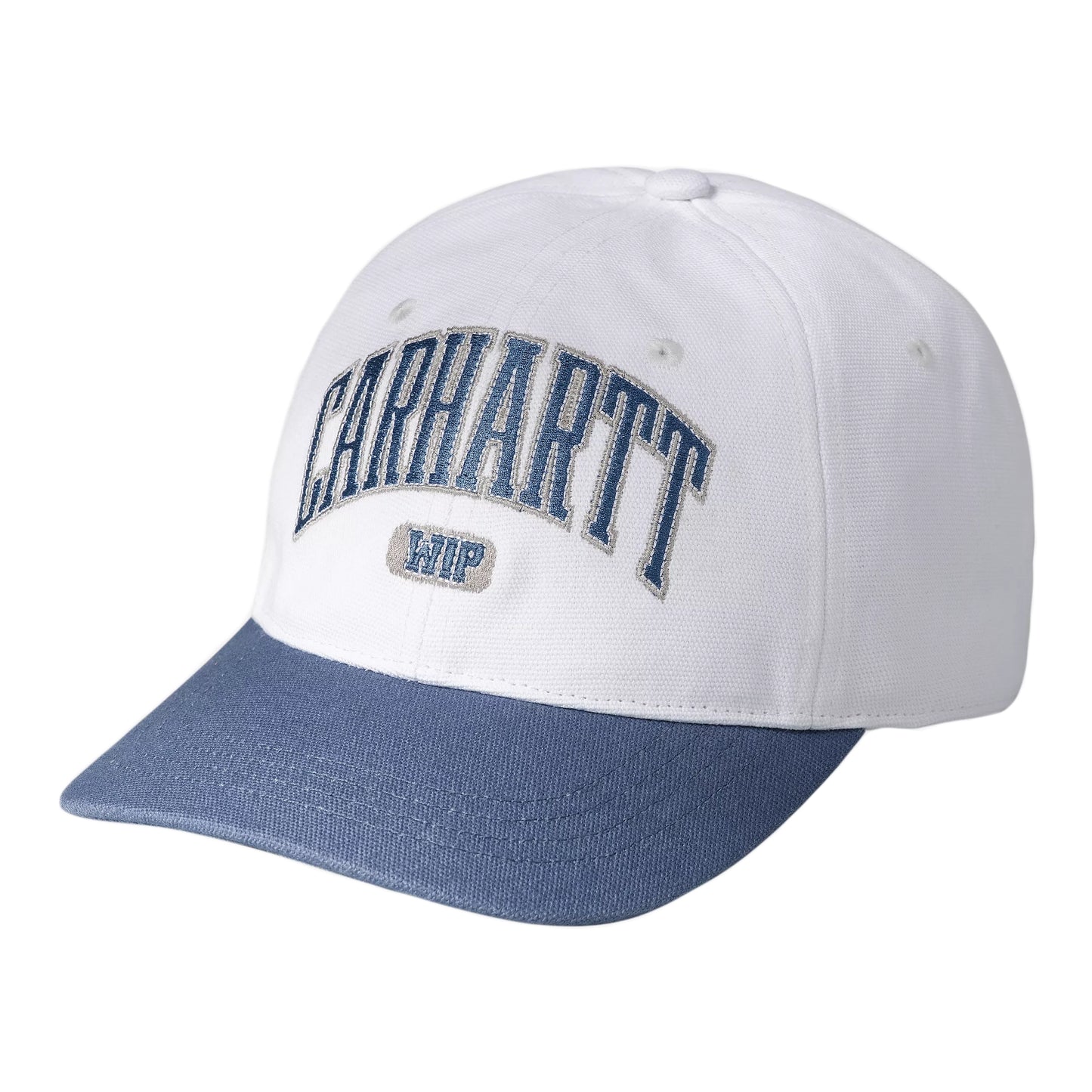 Carhartt WIP - Lecture Cap - WHITE / BLUE IRIS / Hvid - Accessories