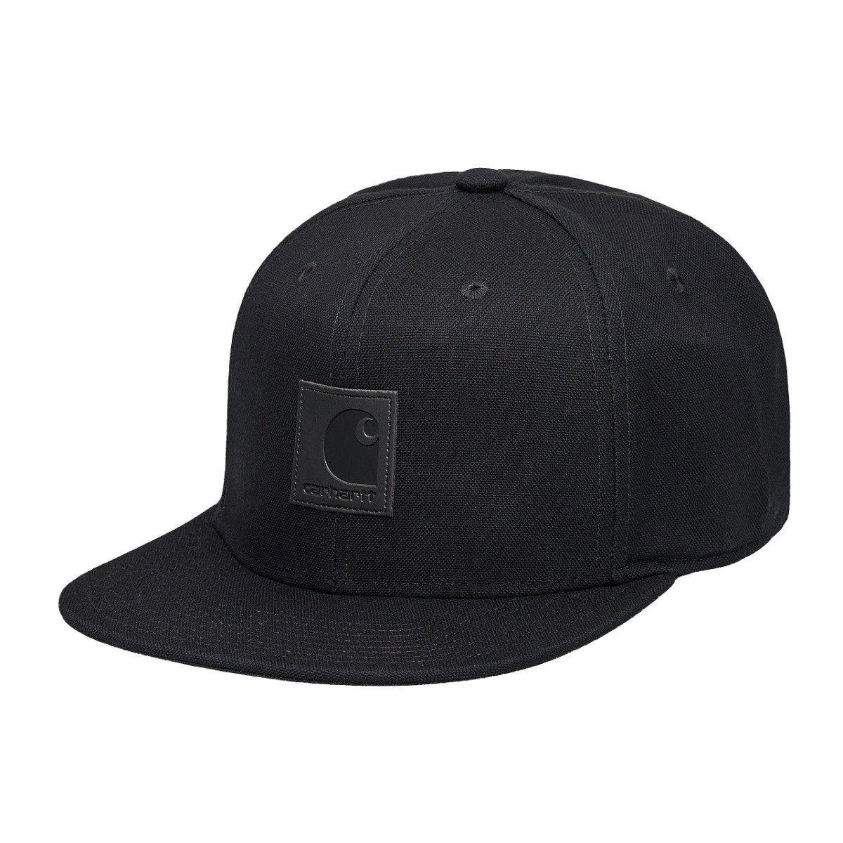Carhartt WIP - Logo Cap - BLACK / Sort - Accessories