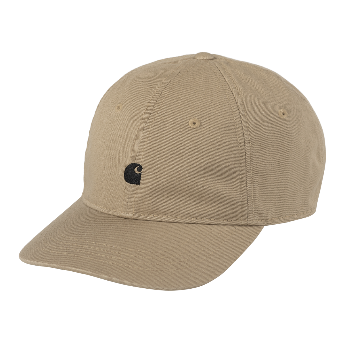 Carhartt WIP - Madison Logo Cap - leather / black - Accessories > Caps