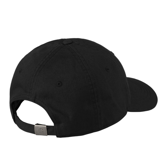 Carhartt WIP - Madison Logo Cap - BLACK / WAX / Sort - Accessories