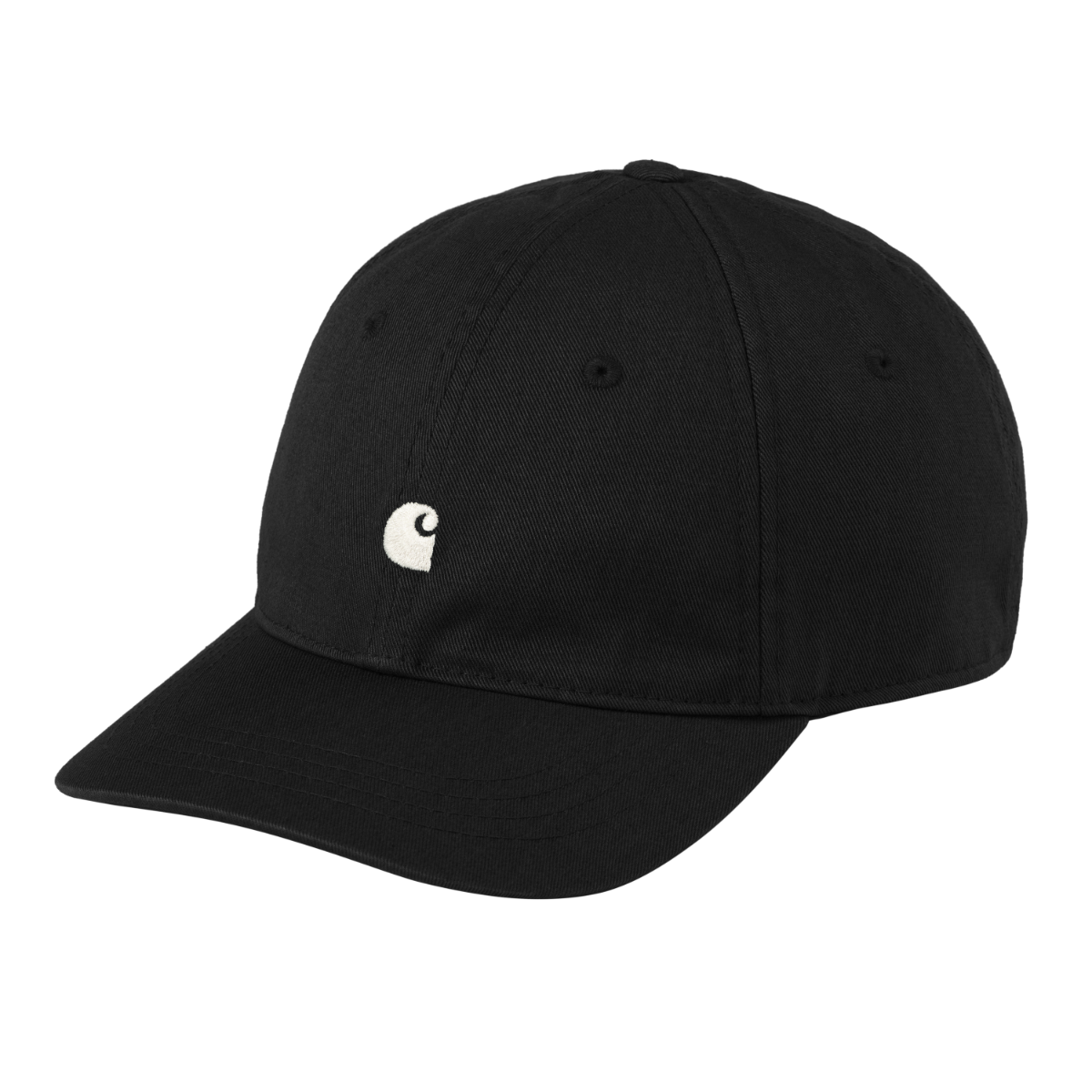 Carhartt WIP - Madison Logo Cap - black / wax - Accessories > Caps