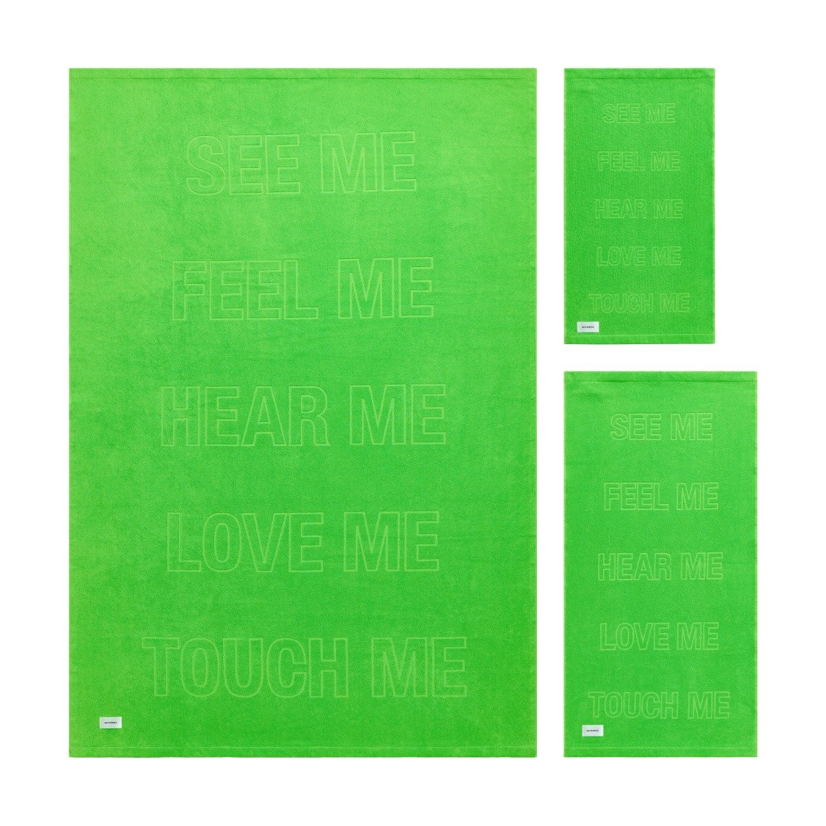 Magniberg - Lover Beach Blanket - PRAIA GREEN / Grøn - Accessories