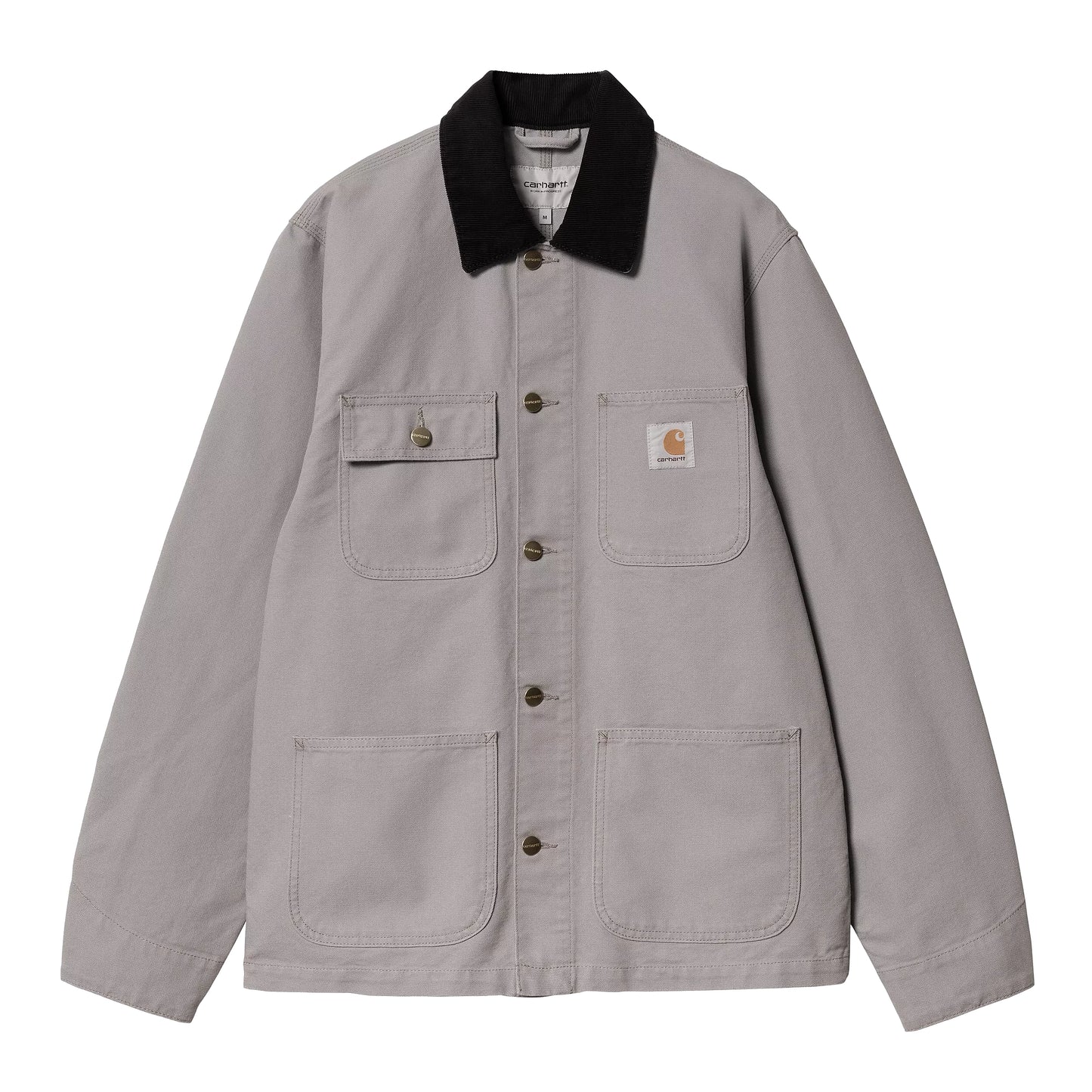 Carhartt WIP - Michigan Coat - YOSEMITE / BLACK RIN / Grå - Jakker