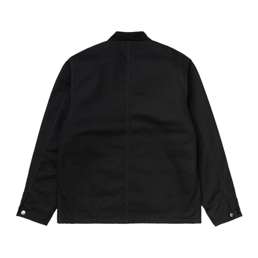 Carhartt WIP - Michigan Coat - BLACK / BLACK RIGID / Sort - Jakker