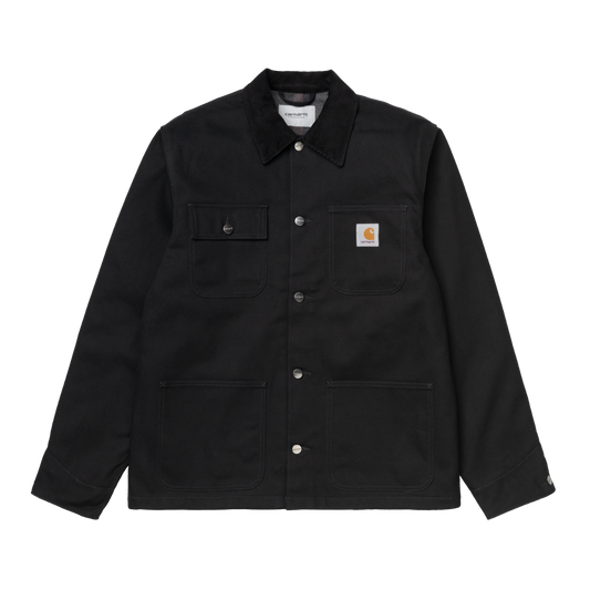 Carhartt WIP - Michigan Coat - BLACK / BLACK RIGID / Sort - Jakker